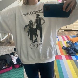 Fleetwood Mac Crewneck worn lightly